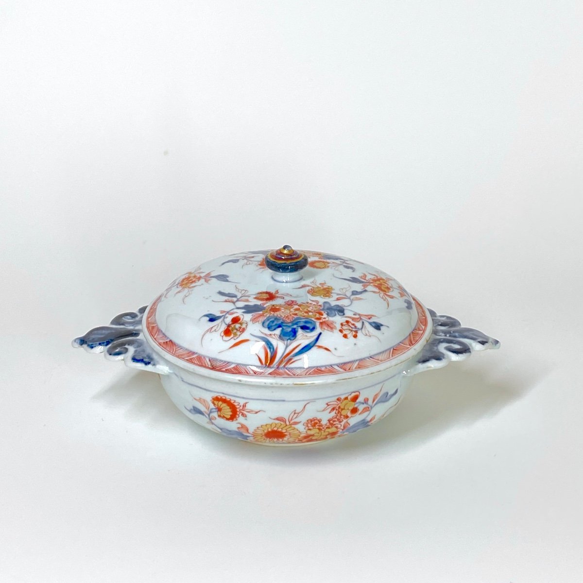 Two Chinese Porcelain Bowls With So-called "imari" Decoration - Early Eighteenth Century-photo-4