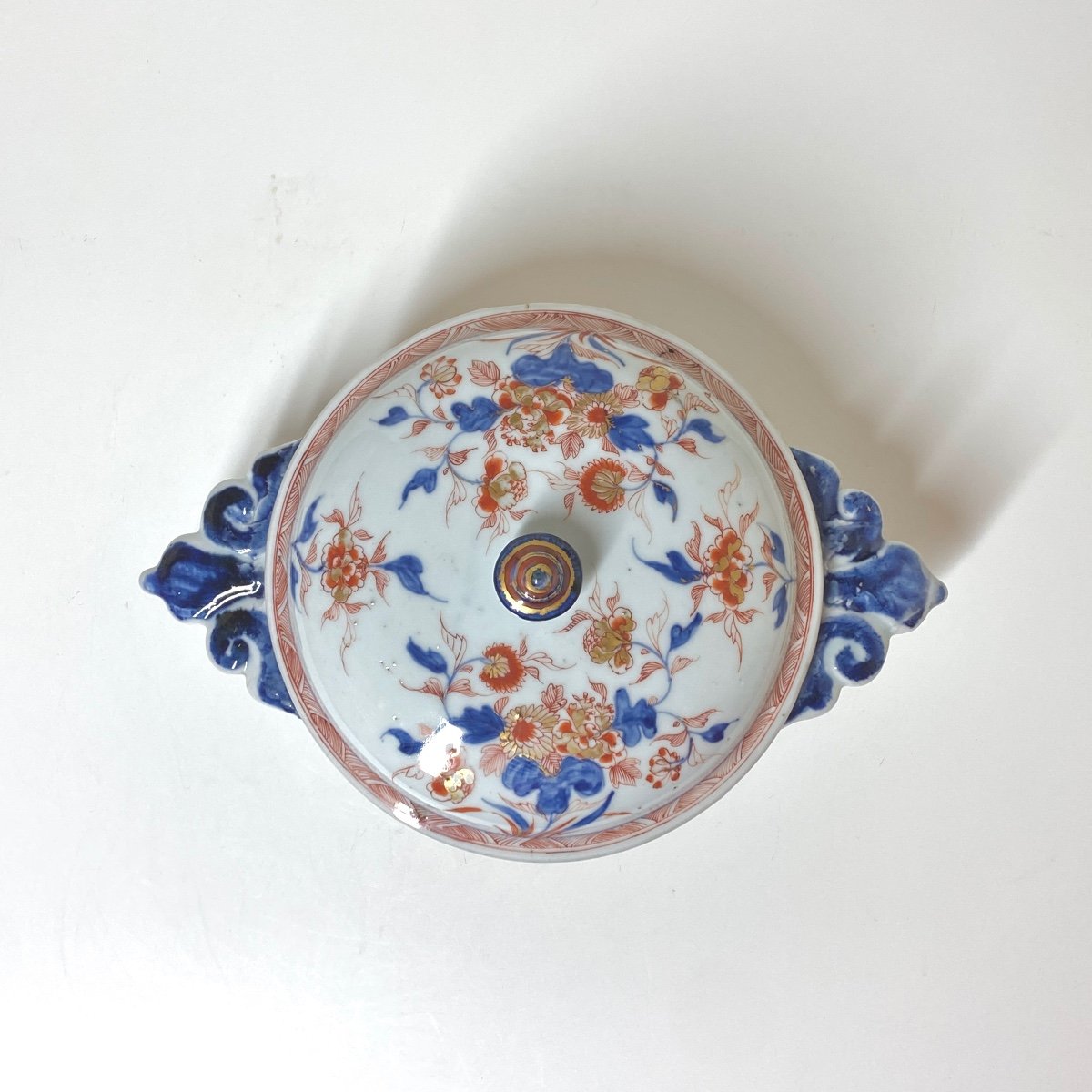 Two Chinese Porcelain Bowls With So-called "imari" Decoration - Early Eighteenth Century-photo-6