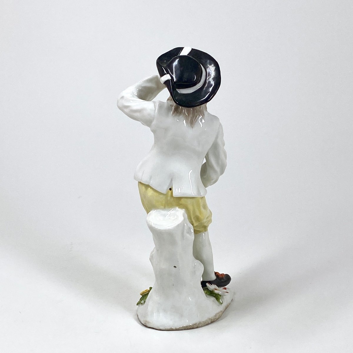 Statuette en porcelaine - XIXe siècle-photo-3