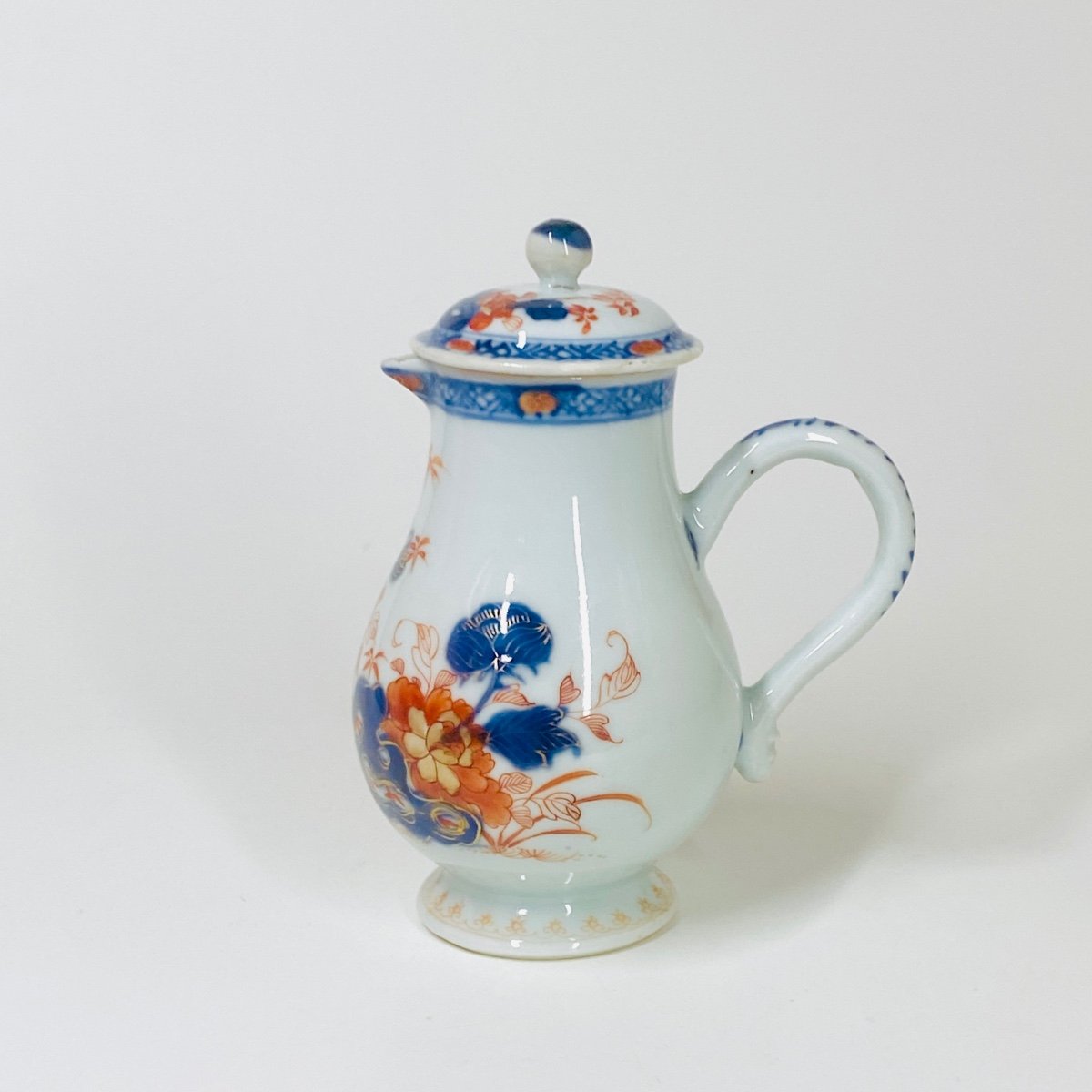 China - Jug With “imari” Decoration - Kangxi Period (1662-1722)-photo-4