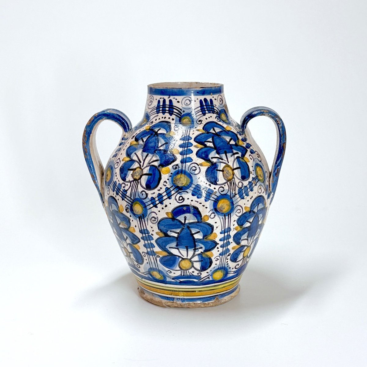 Montelupo Majolica Pharmacy Vase - Seventeenth Century-photo-3