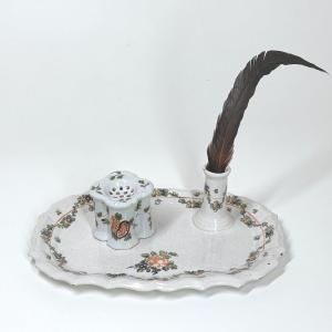 Nove Di Bassano Earthenware Writing Case - Eighteenth Century