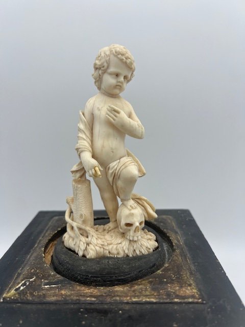 Child Jesus In Ivory Carved In The Round, Vanity.