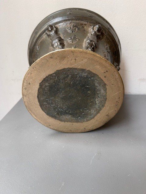 Bronze Mortar France XVIIth Century-photo-2