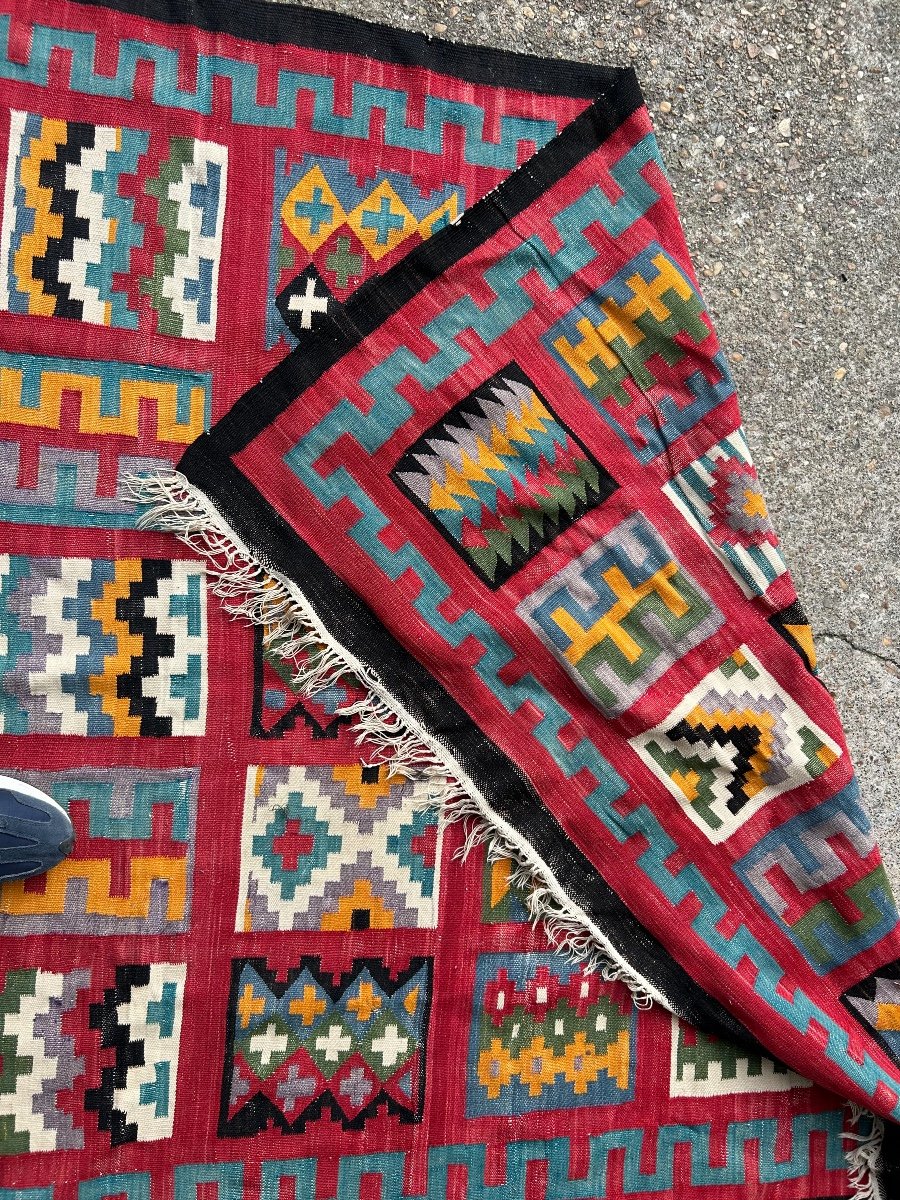 Tapis Kilim Début XXéme Siècle -photo-6