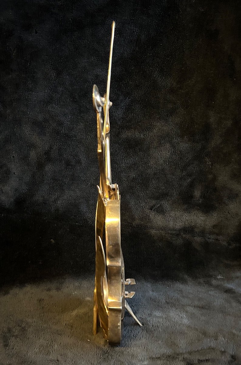 Fernandez Arman (1928-2005) Violon à Venise - Bronze Poli -photo-5