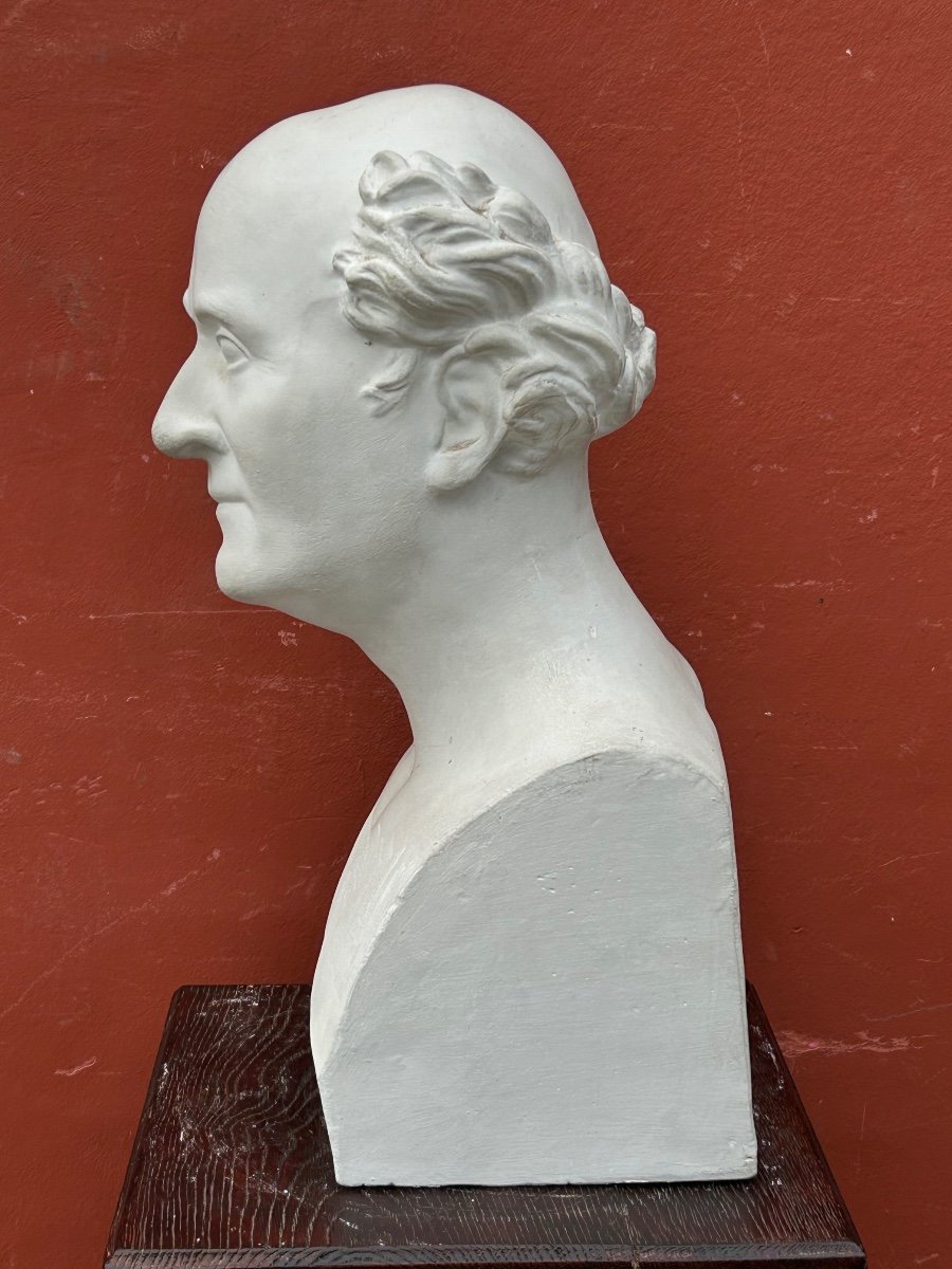 Paul Antoine Dubois (1795-1871) Obstetrician Doctor - 19th Century Library Bust No. 8-photo-5