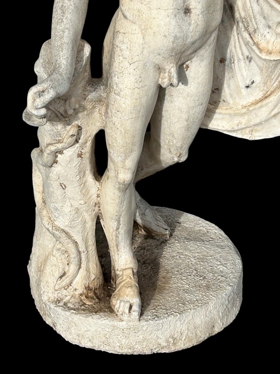 Apollo Belvedere - Reconstituted Stone Statue, 19th Century -photo-1