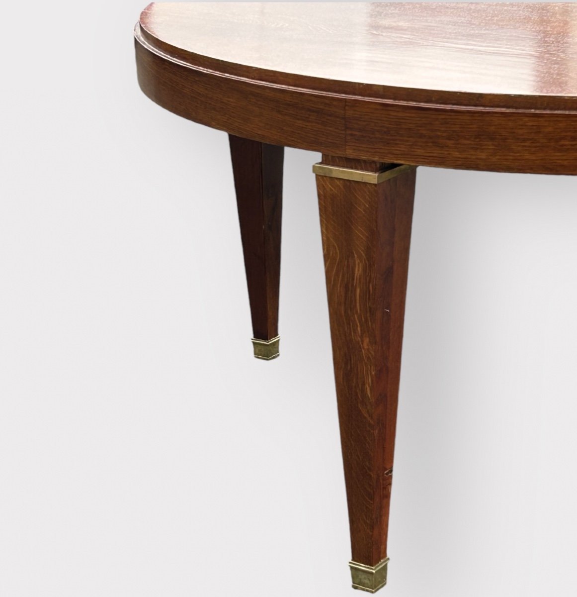 Jacque Quinet (1918-1992) Attributed To - Round Dining Table Circa 1950-photo-4