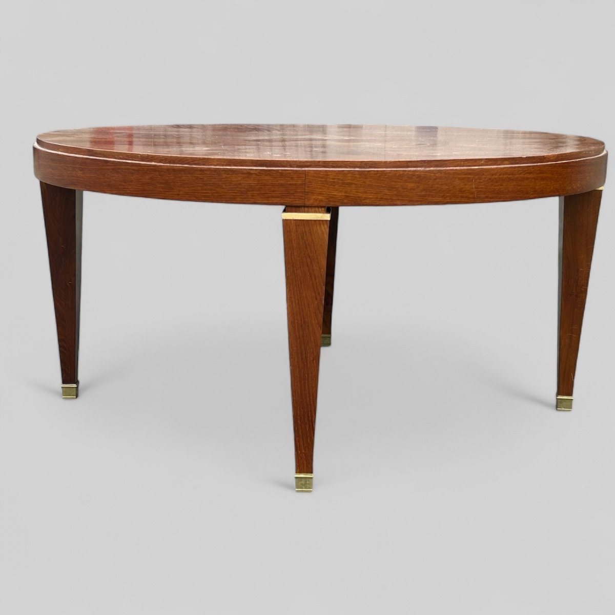 Jacque Quinet (1918-1992) Attributed To - Round Dining Table Circa 1950-photo-3