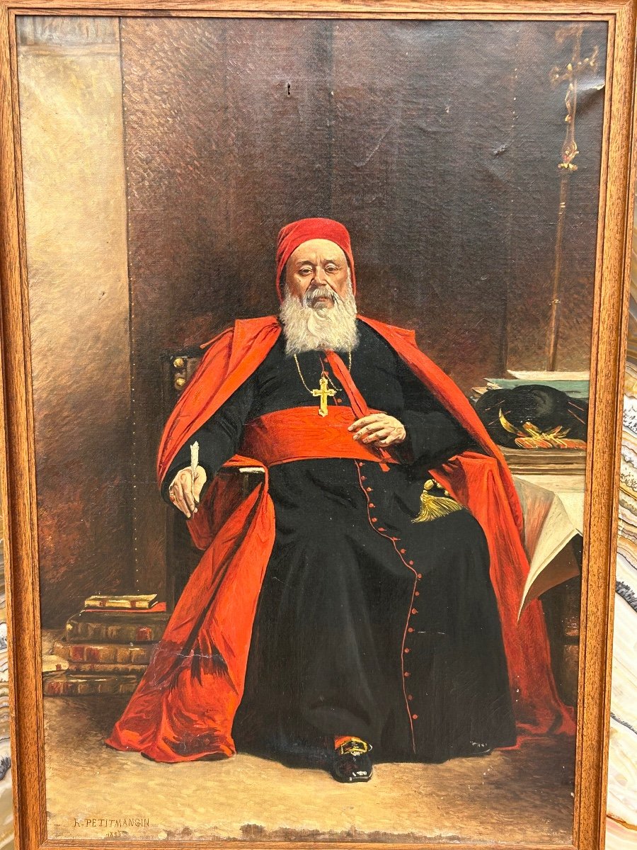 Portrait Du Cardinal Charles Lavigerie, Archevêque d'Alger (1825-1892) H Petitmangin 1899-photo-2