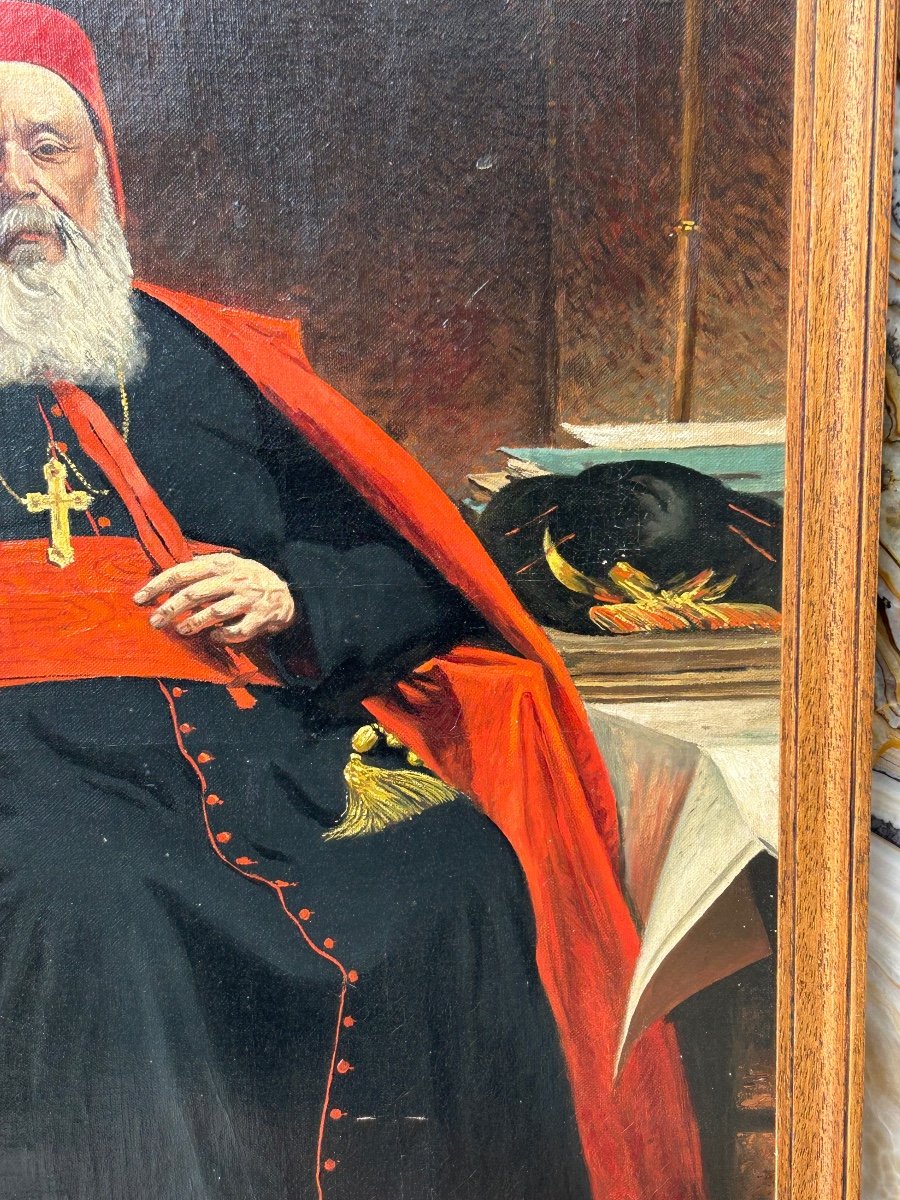 Portrait Du Cardinal Charles Lavigerie, Archevêque d'Alger (1825-1892) H Petitmangin 1899-photo-3