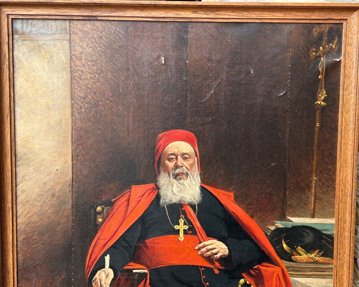 Portrait Du Cardinal Charles Lavigerie, Archevêque d'Alger (1825-1892) H Petitmangin 1899-photo-5