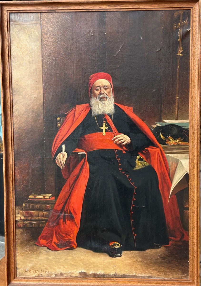 Portrait Du Cardinal Charles Lavigerie, Archevêque d'Alger (1825-1892) H Petitmangin 1899-photo-6