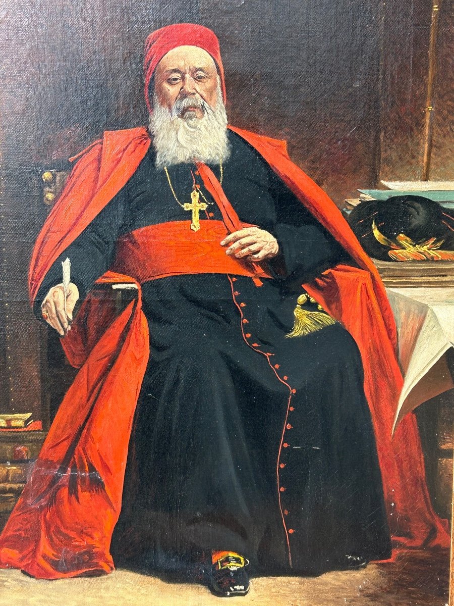 Portrait Du Cardinal Charles Lavigerie, Archevêque d'Alger (1825-1892) H Petitmangin 1899-photo-7