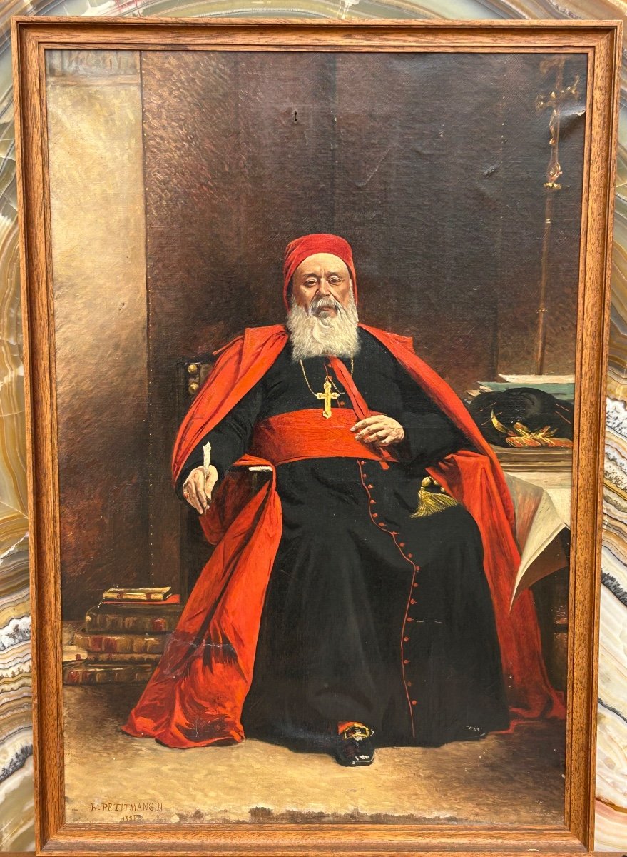 Portrait Du Cardinal Charles Lavigerie, Archevêque d'Alger (1825-1892) H Petitmangin 1899