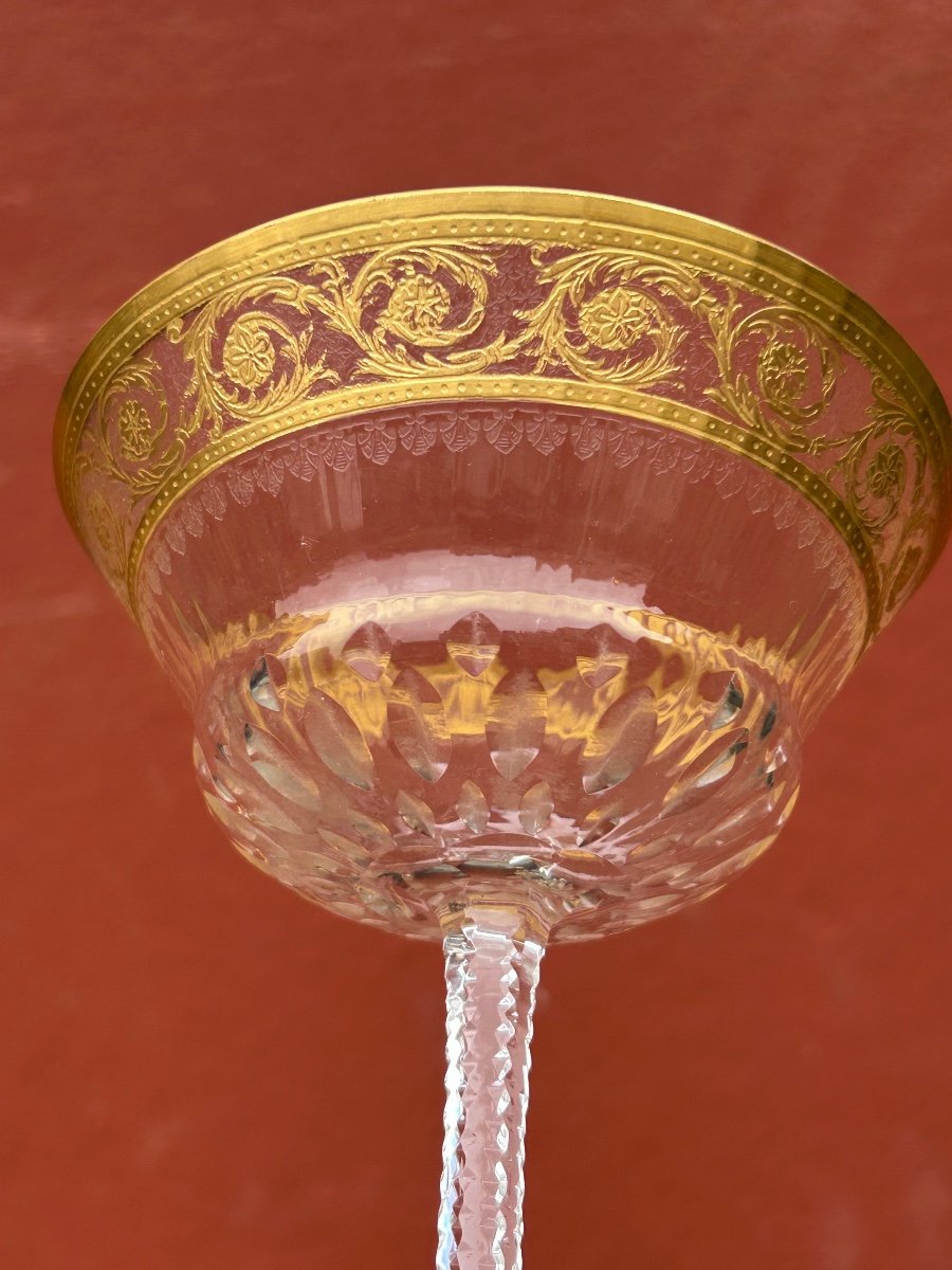 Thistle Six Saint Louis Crystal Champagne Coupes -photo-4