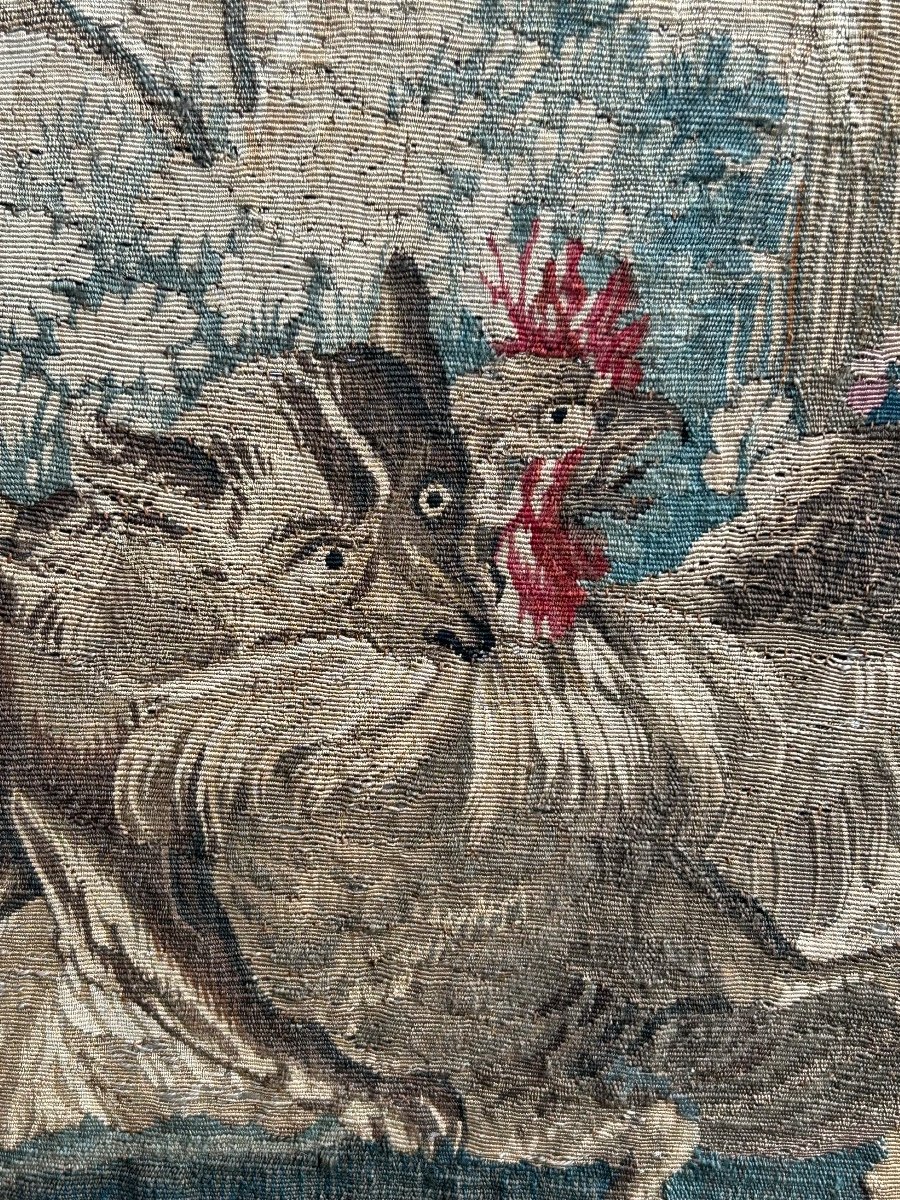 Tapestry From The Royal Aubusson Factory, Late 18th Century-photo-4