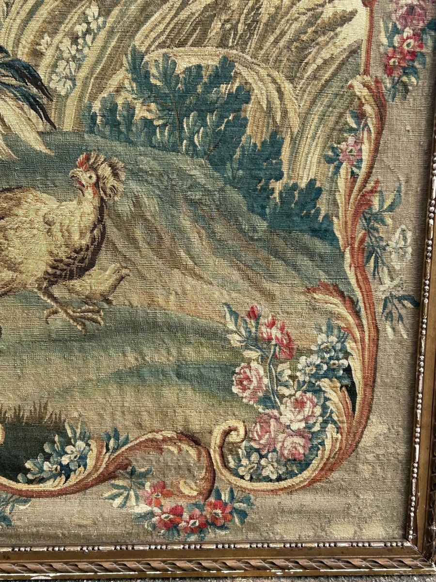 Tapestry From The Royal Aubusson Factory, Late 18th Century-photo-6