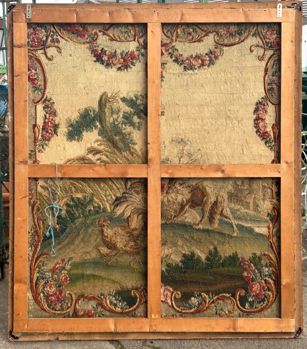 Tapestry From The Royal Aubusson Factory, Late 18th Century-photo-8