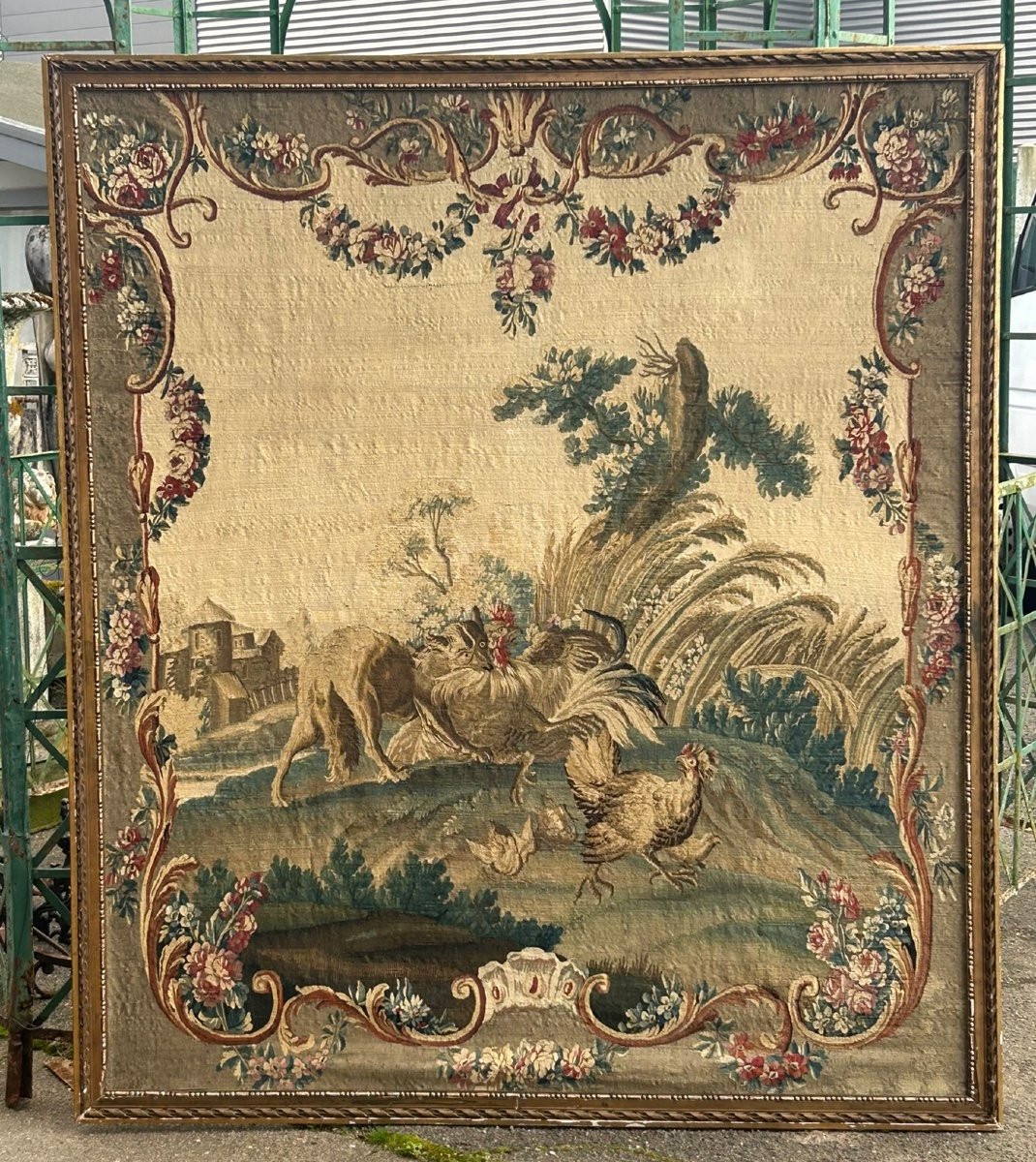 Tapestry From The Royal Aubusson Factory, Late 18th Century