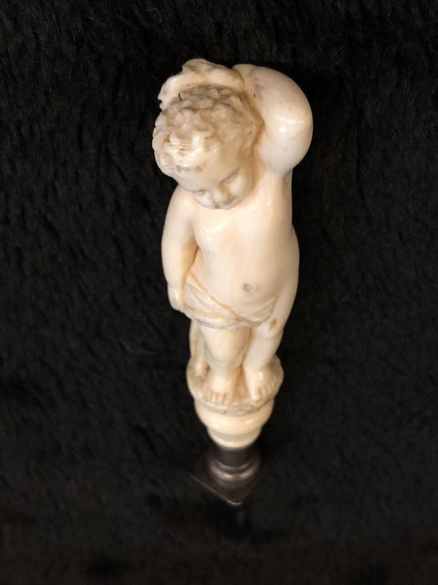 Ivory Seal Seal Napoleon III Bacchus-photo-5