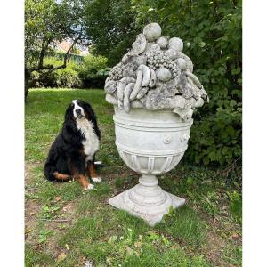 Huge Vase - Fruit Pot Garden Decoration XXth Century