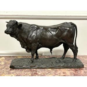 Pierre-jules Mène (1810-1879) The Norman Bull - 19th Century Bronze Sculpture 