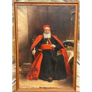 Portrait Du Cardinal Charles Lavigerie, Archevêque d'Alger (1825-1892) H Petitmangin 1899