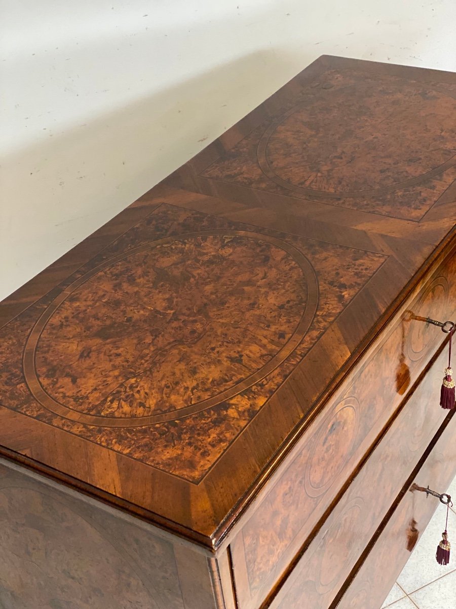 Louis XVI Chest Of Drawers, Lombardy, 18th Century. Restored-photo-1