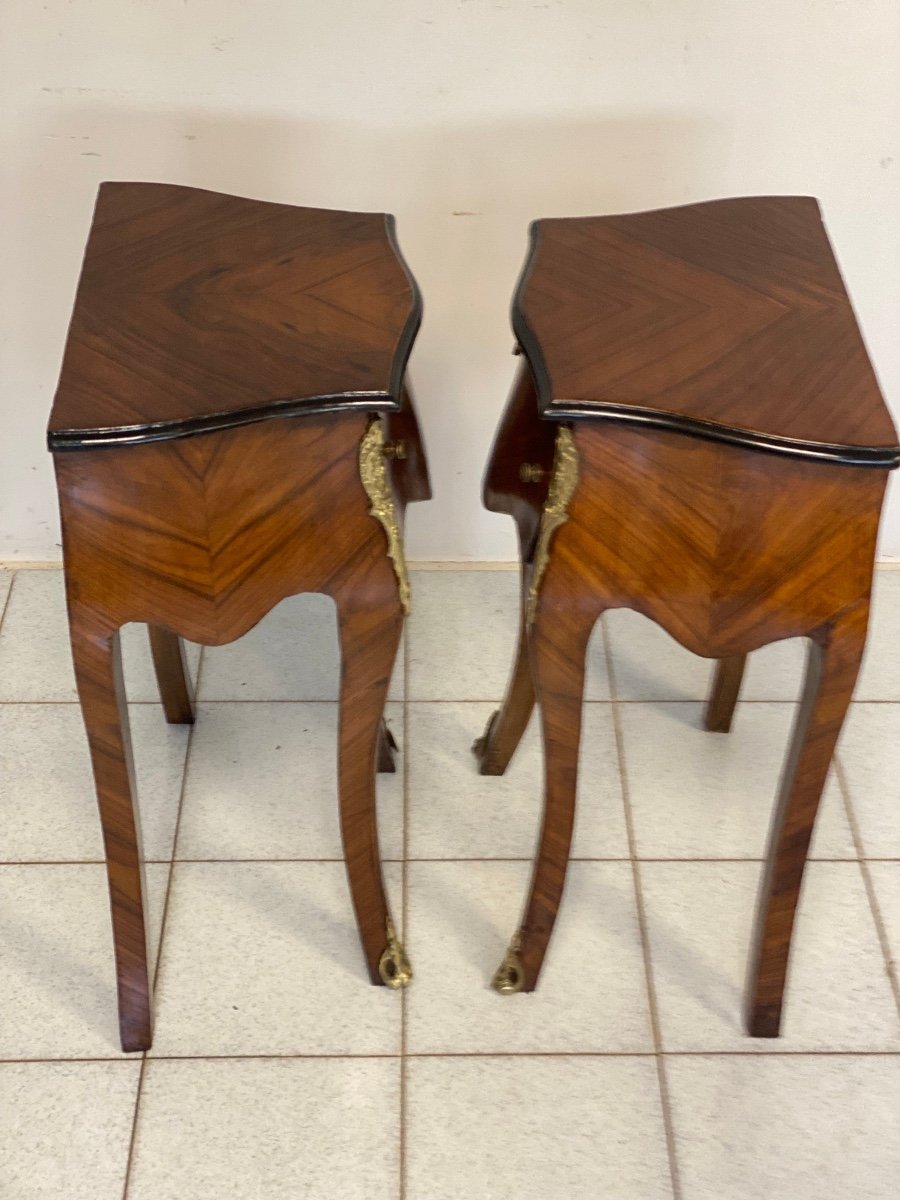 Pair Of Napoleon III Bedside Tables-photo-4