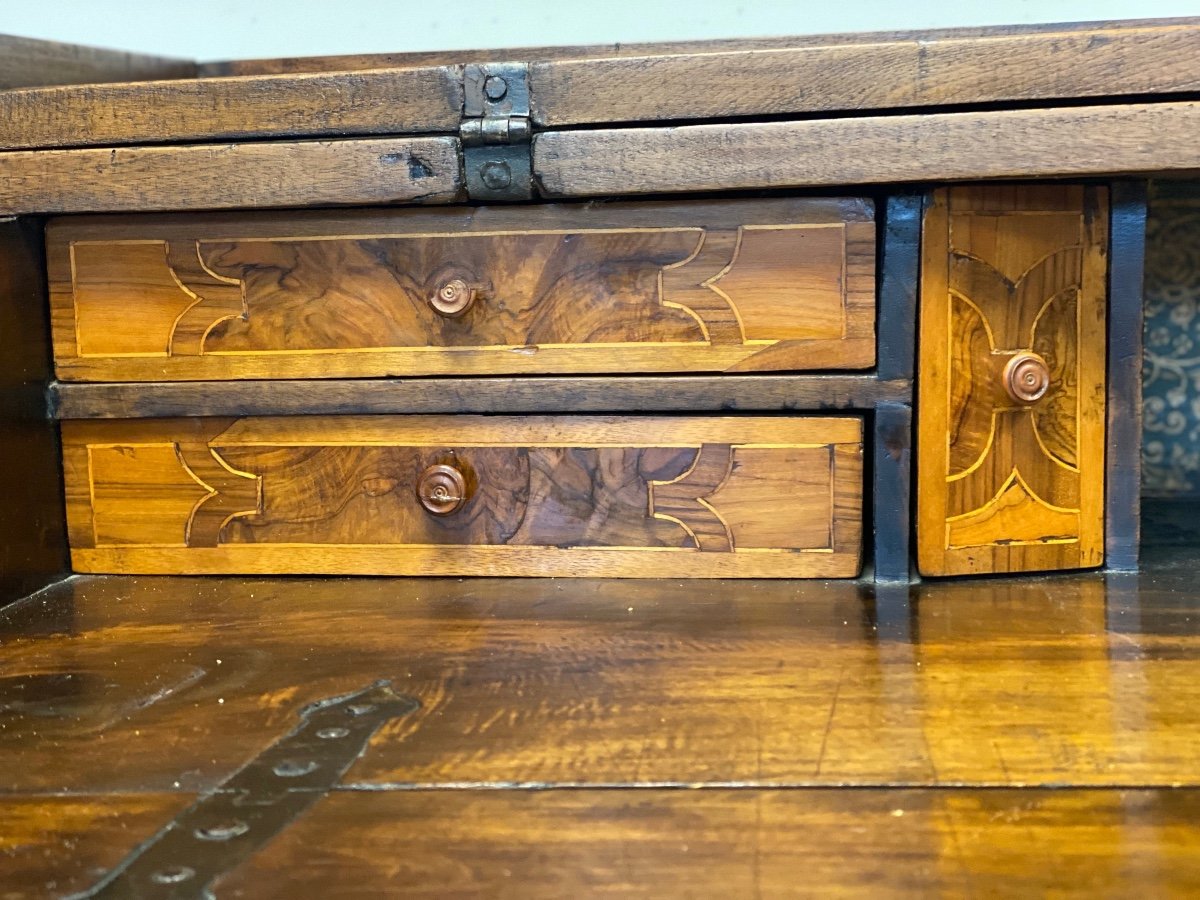 San Filippo Louis XIV Lombard Venetian Desk. Late 17th Century-photo-3