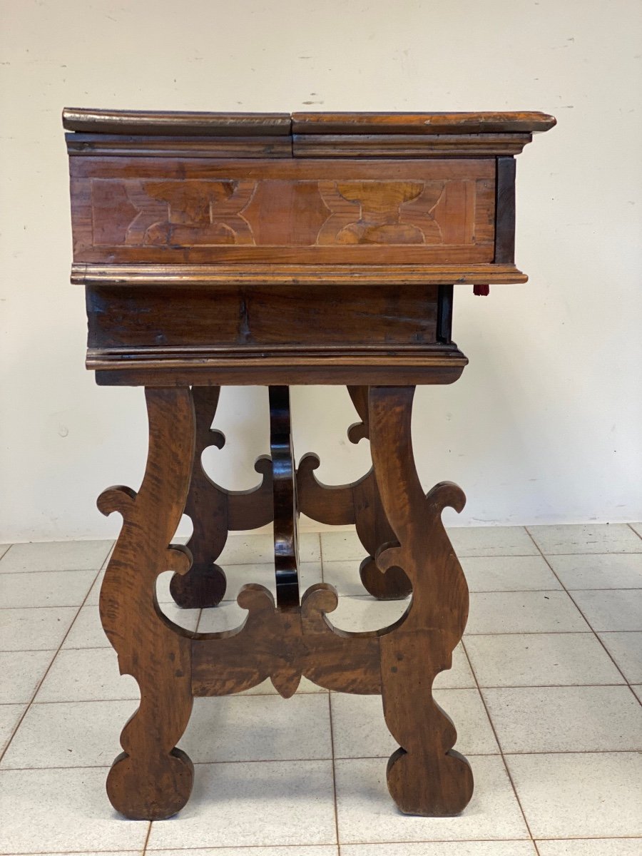 San Filippo Louis XIV Lombard Venetian Desk. Late 17th Century-photo-3