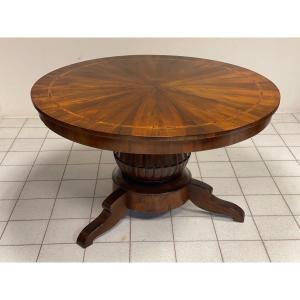 19th Century Lombard Empire Table Restored