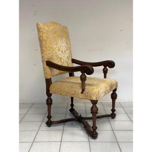 Fauteuil Lombard Louis XIV Début XVIIIe.