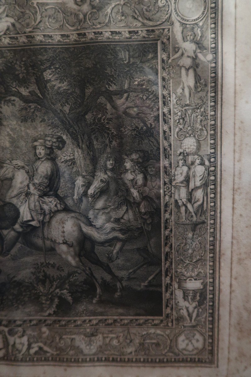 Two Engravings “battles Of Louis XIV”-photo-5