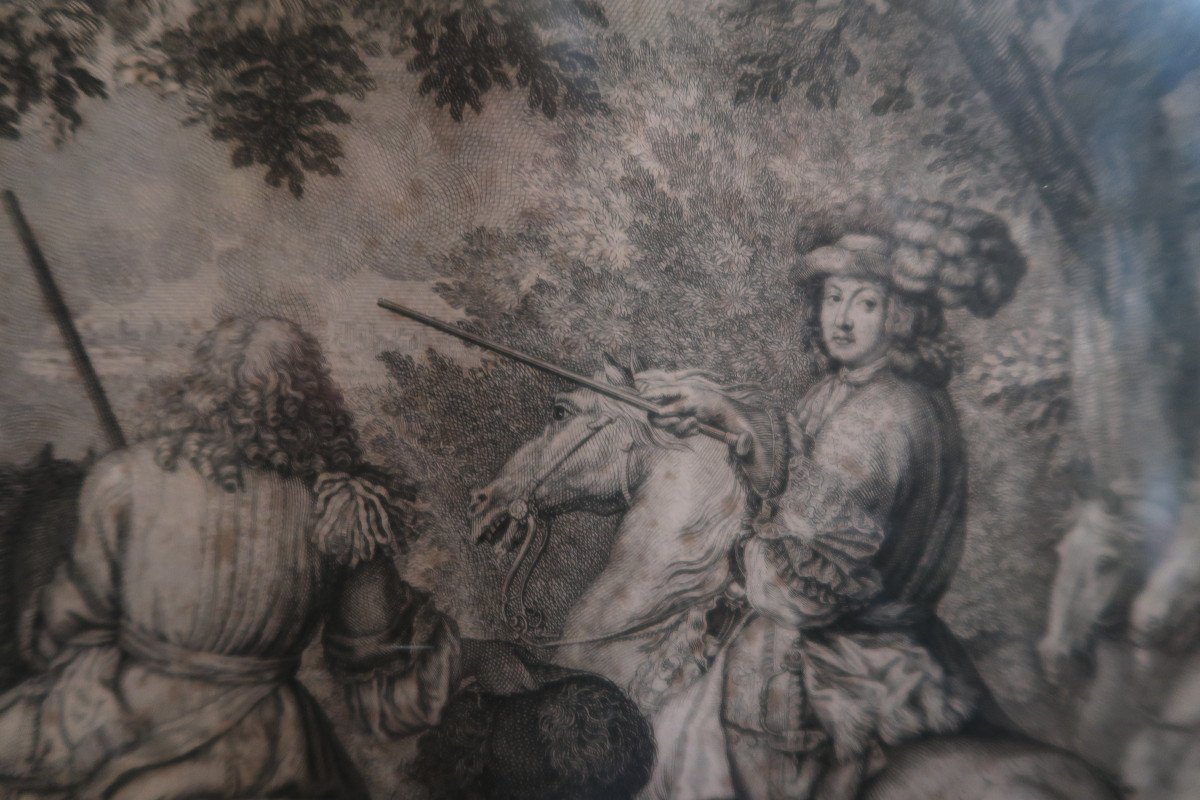 Two Engravings “battles Of Louis XIV”-photo-8