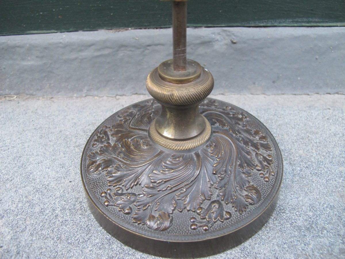 Bouillotte Lamp, Restoration Period-photo-3