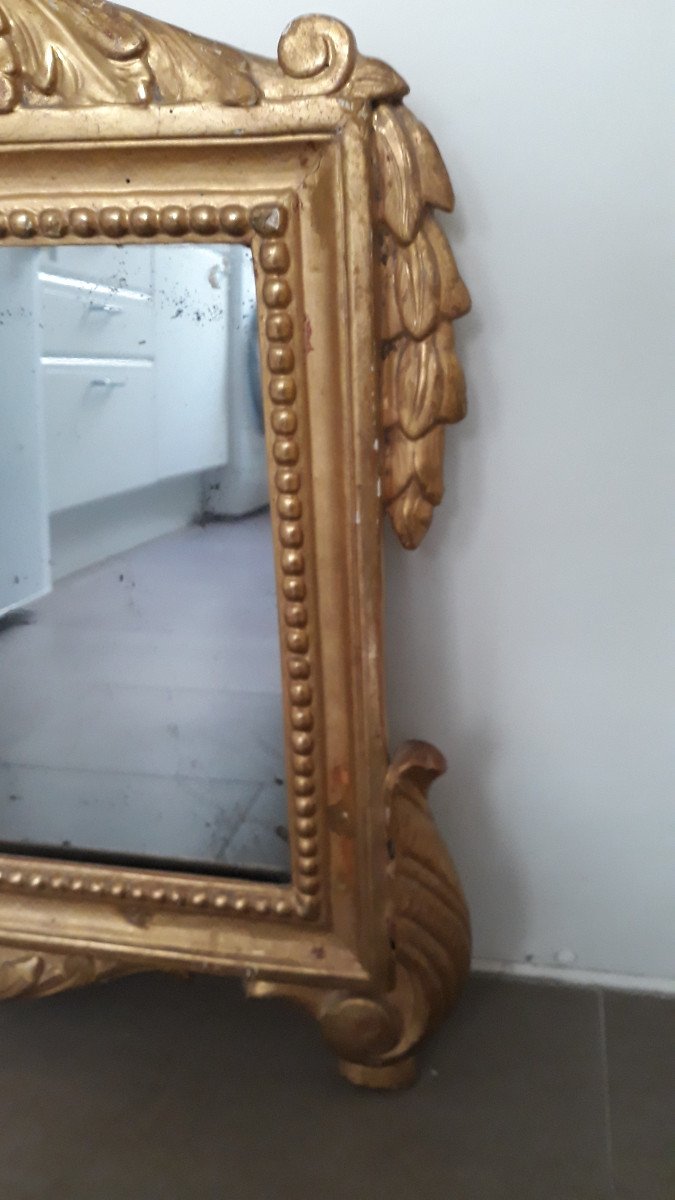 L XVI Style Mirror Early 19th Century-photo-4
