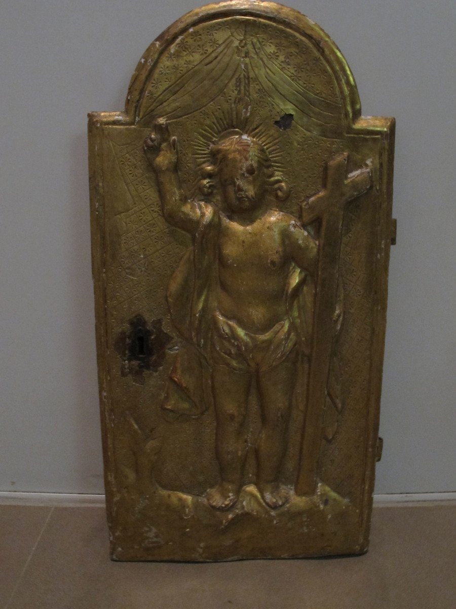 Tabernacle Door Late 17th - Early 18th Century-photo-2