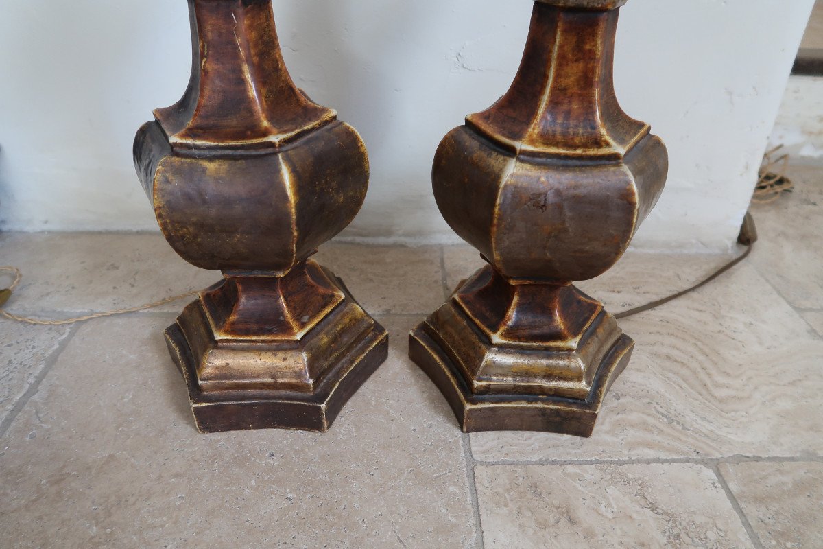 Pair Of 1970s Lamps-photo-2