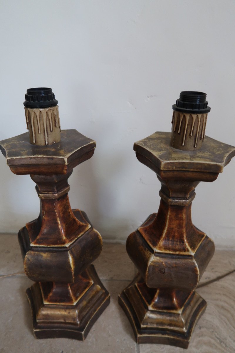 Pair Of 1970s Lamps-photo-8