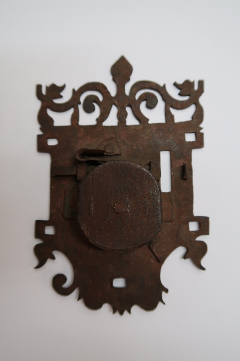 Wrought Iron Lock XVII-photo-3