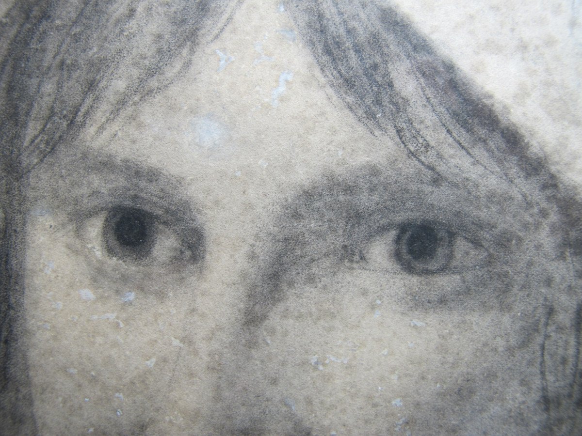 Portrait Of A Young Girl Circa 1830-1840-photo-2