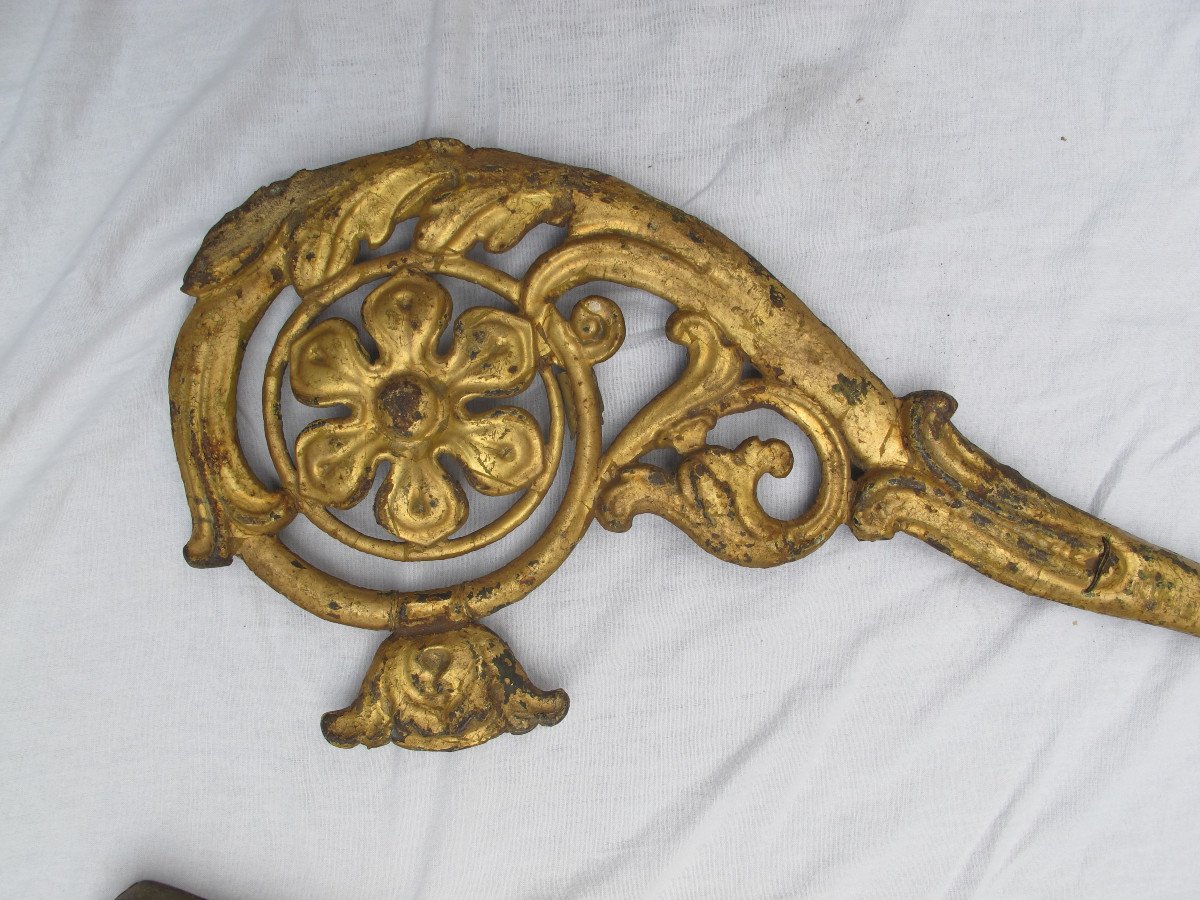 Paire De Porte-lanternes  Epoque Restauration-photo-3