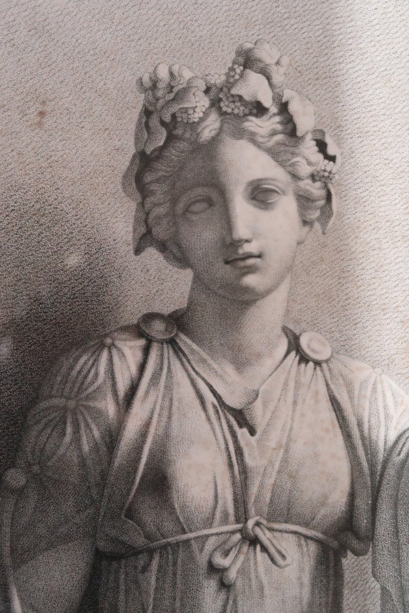 Gravure De  Thalie  , Muse De La Comédie-photo-3