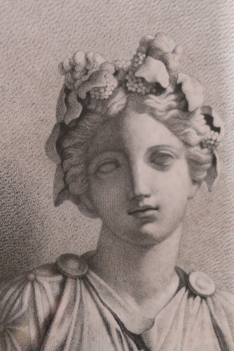 Gravure De  Thalie  , Muse De La Comédie