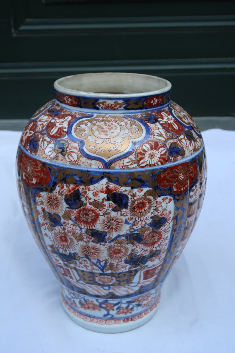 Vase En Porcelaine  Du Japon-photo-2