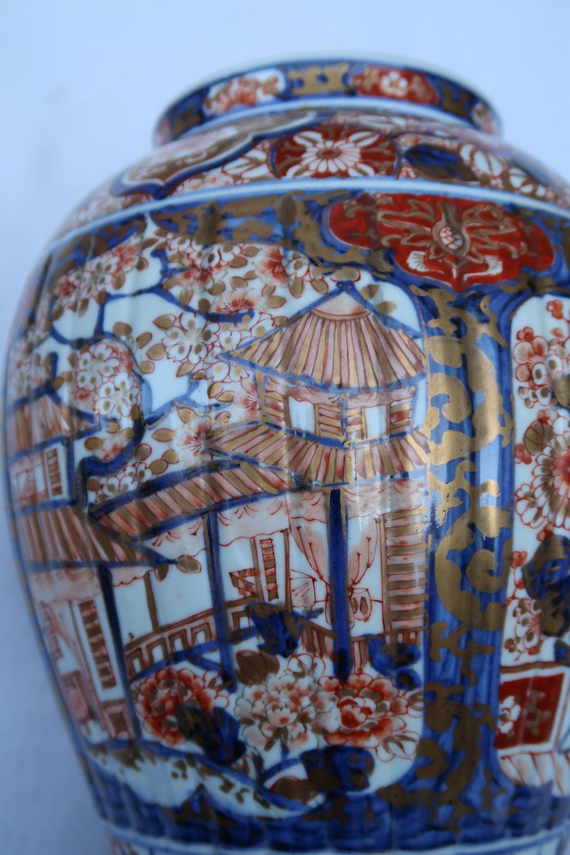 Vase En Porcelaine  Du Japon-photo-3