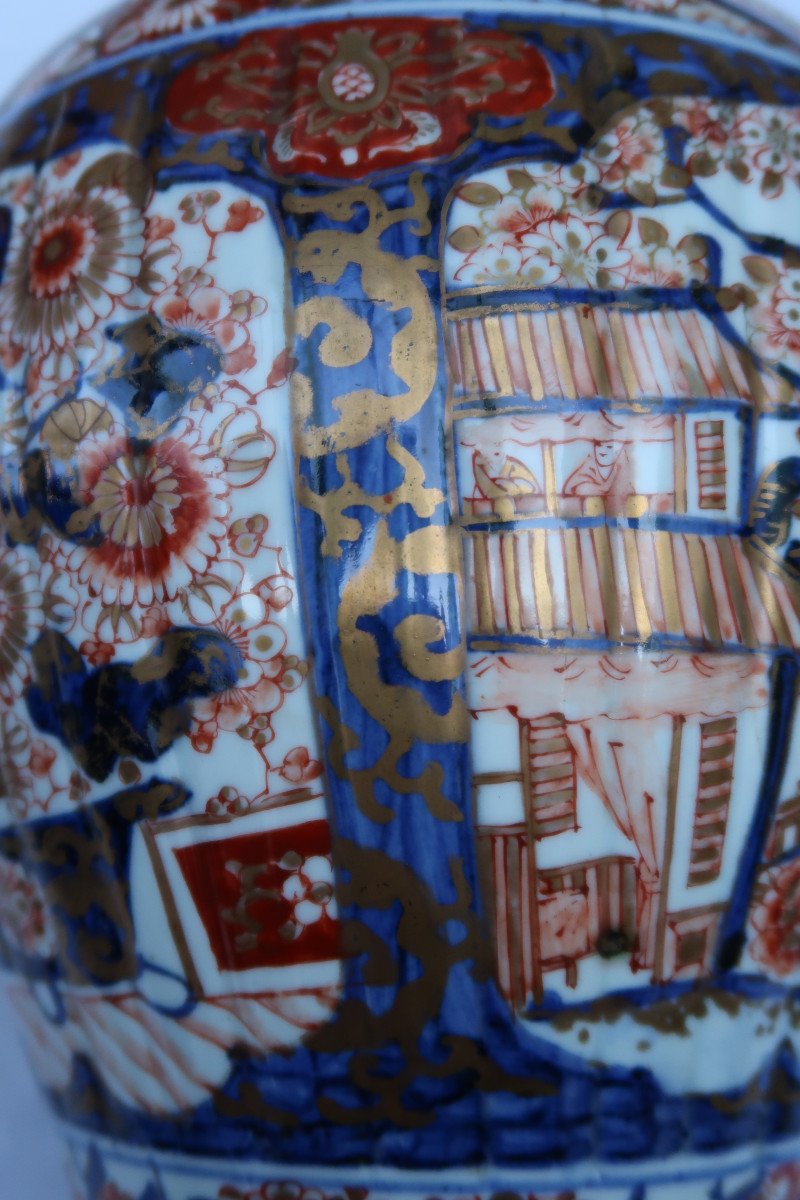 Vase En Porcelaine  Du Japon-photo-4